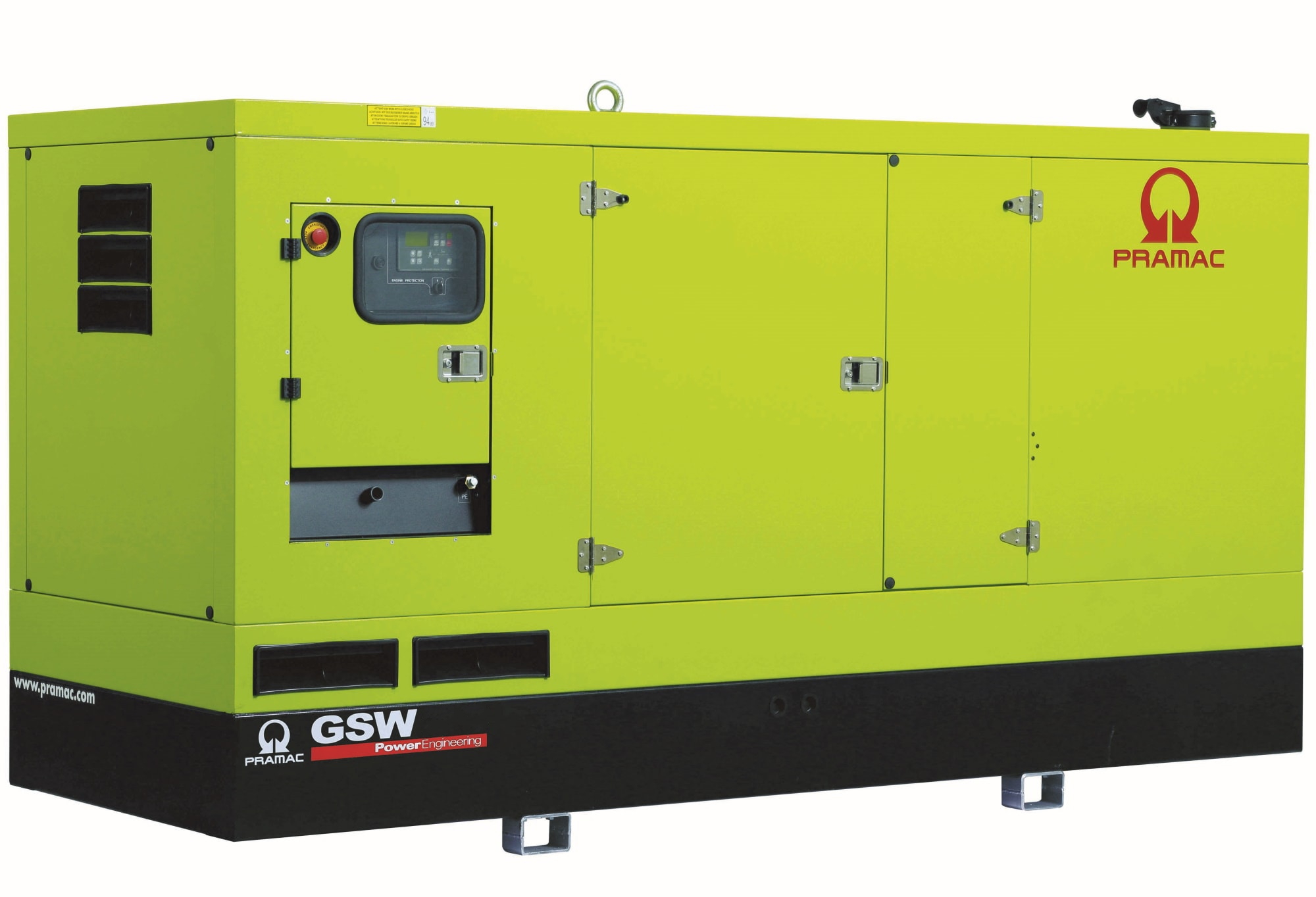 Дизельный генератор Pramac GSW 225 V в кожухе