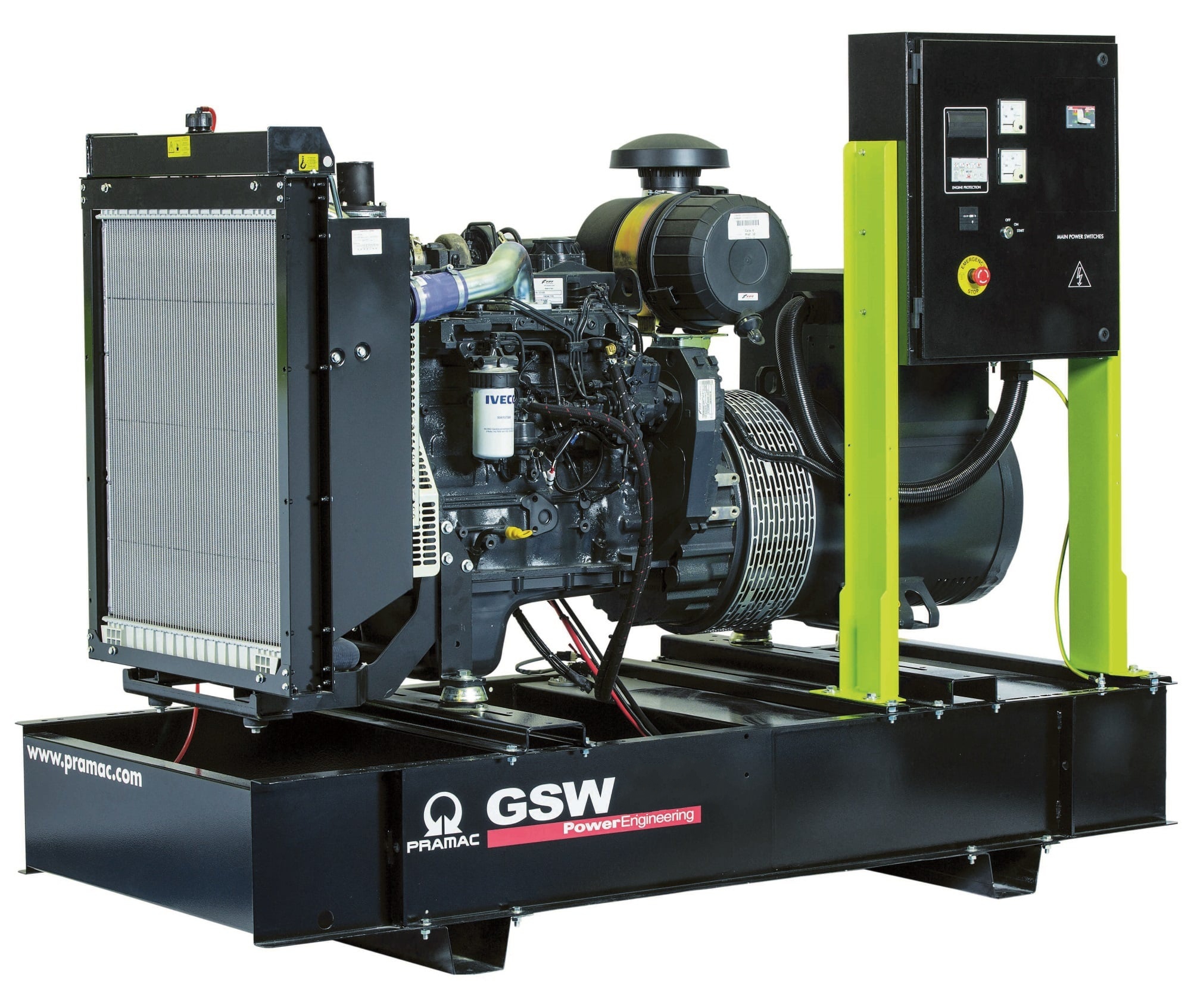 Дизельный генератор Pramac GSW 180 P