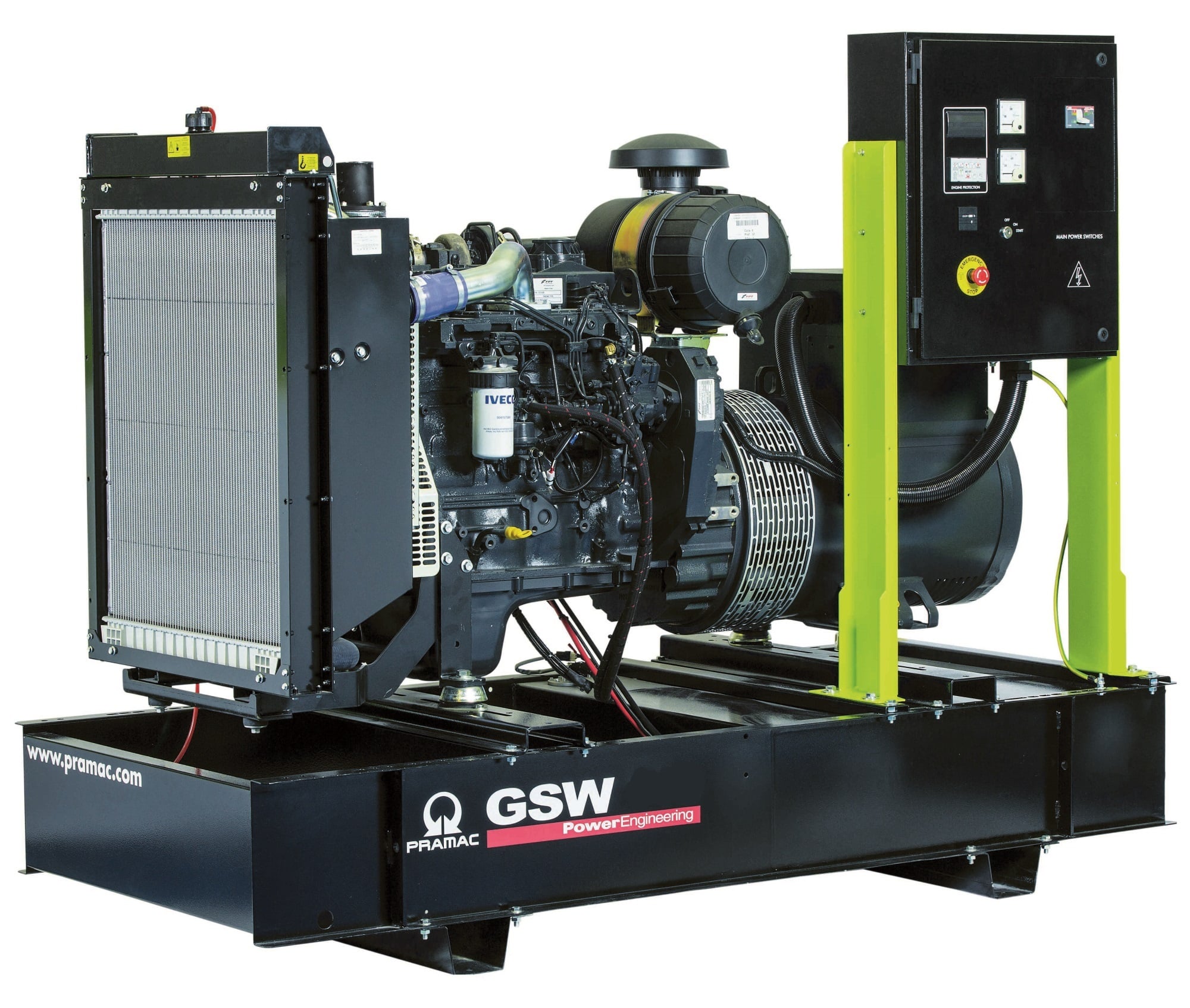 Дизельный генератор Pramac GSW 115 P