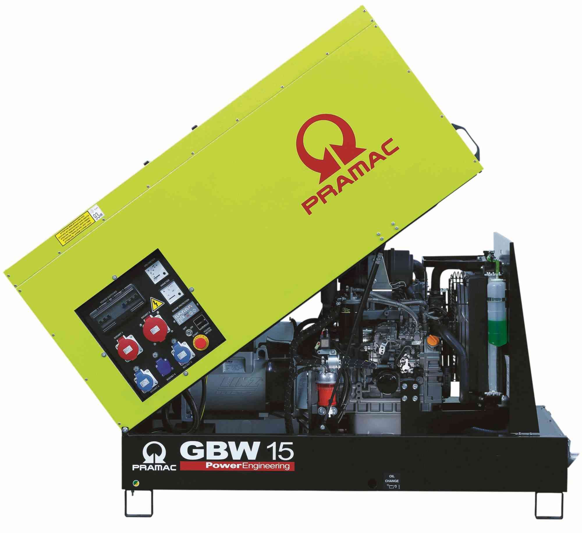 Дизельный генератор Pramac GBW 10 Y